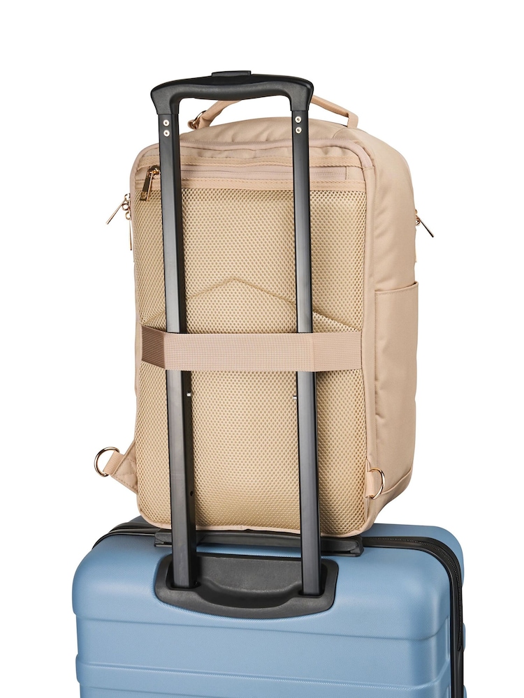 Кремовый - Cabin Max Manhattan Cabin Travel Bag 40x20x25 Сумка через плечо и рюкзак - Изображение 6 из 6