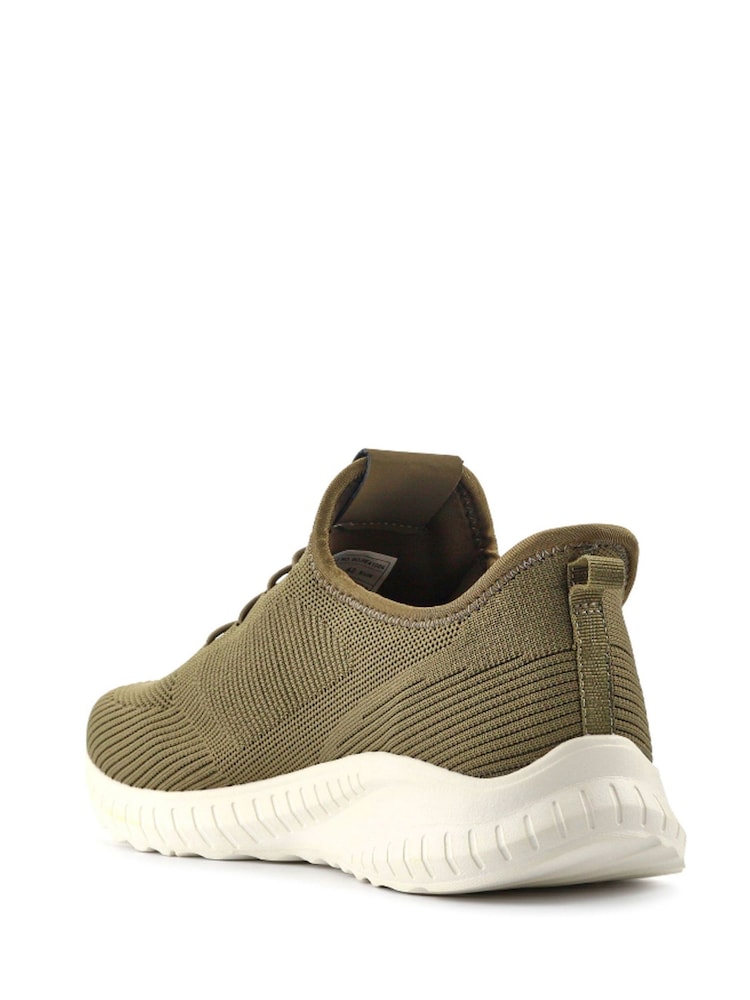 Pavers Green Ground Slip-On Wide-Fit Trainers - Image 3 of 6