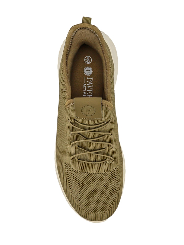 Pavers Green Ground Slip-On Wide-Fit Trainers - Image 4 of 6