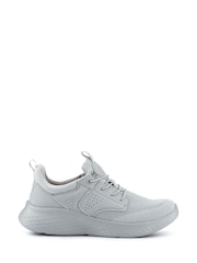 Pavers Light Grey Chunky Slip-On Trainers - Image 1 of 5