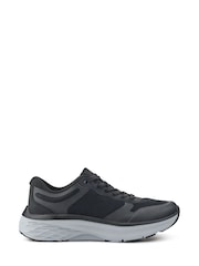 Pavers Black Comfortable Lace-Up Trainers - Image 1 of 5