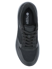 Pavers Black Comfortable Lace-Up Trainers - Image 4 of 5