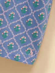 Joules Girls' Emma Blue Long Sleeve Sweater Dress - Image 4 of 6