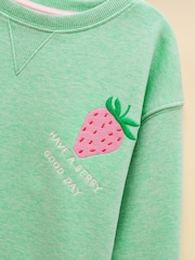 Joules Girls' Summerdays Sweat and Shorts Set - Imaginea 12 din 13