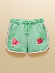 Joules Girls' Summerdays Sweat and Shorts Set - Imaginea 4 din 13