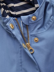 Blauw - Joules Kids' Port-Mini waterdichte regenjas met capuchon - Afbeelding 7 van 8