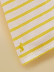 イエロー - Joules ガールズ Astra アップリケ コットン Tシャツ - 画像 6 / 7