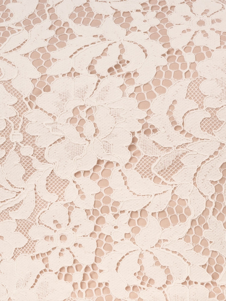 Adrianna Papell Ankle Length Lace White Dress - Image 6 of 6