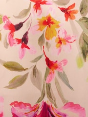 Adrianna Papell Natural Border Mikado Dress - Image 6 of 6