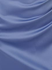 Adrianna Papell Blue Sleeveless Satin Crepe Gown - Image 6 of 6