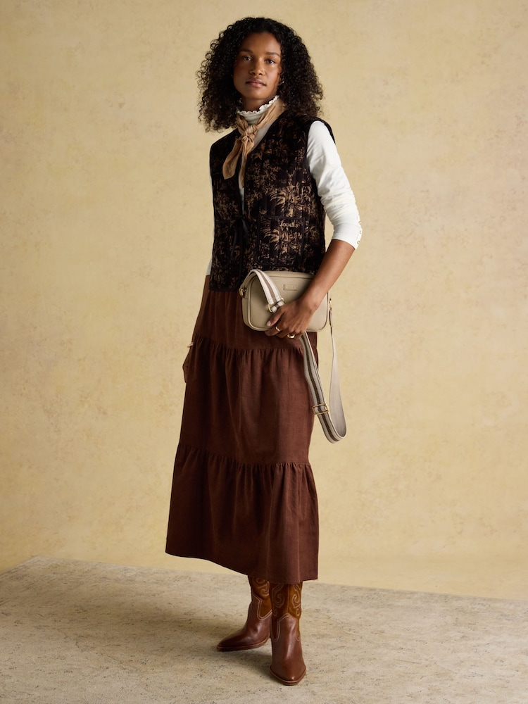 Joules Trent Neutral Adjustable Cross Body Bag - Image 2 of 8