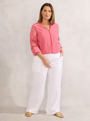 Live Unlimited Curve Blouse With Trim Detail - Image 2 of 4