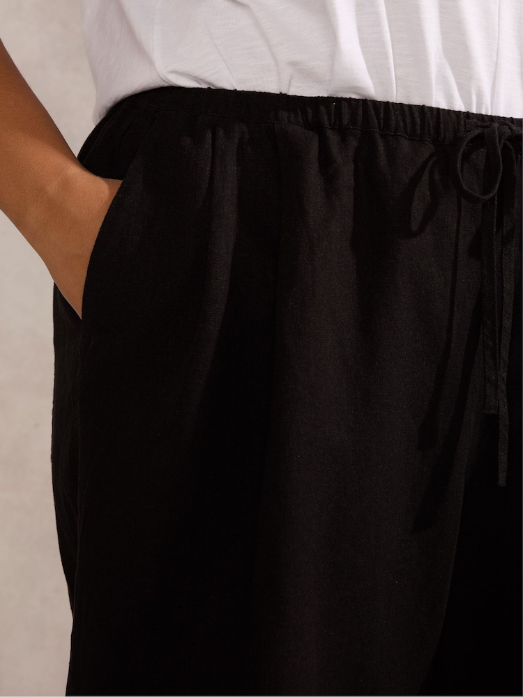 Live Unlimited Black Drawstring Bermuda Shorts - Image 3 of 3