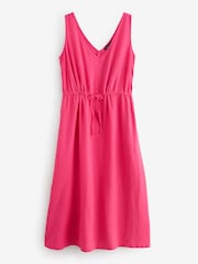 Live Unlimited Pink Blend Drawstring Dress - Image 6 of 6