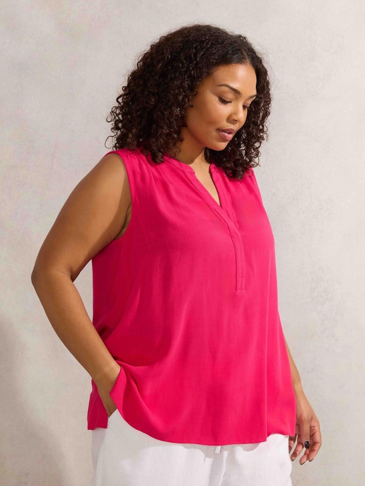 Live Unlimited Curve V-Neck Blouse - Imagen 1 de 3