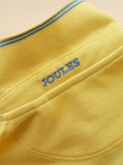 Joules Boys' Woody Yellow Short Sleeve Cotton Polo Shirt - Image 5 of 5
