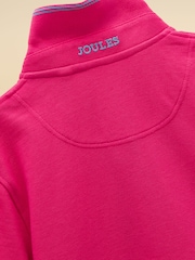 Joules Boys' Woody Raspberry Pink Short Sleeve Cotton Polo Shirt - Image 5 of 5