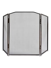 Garden Trading Antique Pewter Latton Folding Firescreen - Image 2 of 2