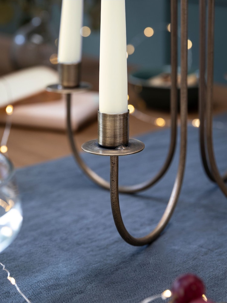 Garden Trading Brompton Dinner Candle Holder - Image 2 of 4 Garden Trading Brompton Dinner Candle Holder - Image 2 of 4