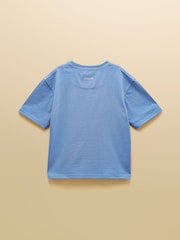 Joules Boys' Let's Go Blue T-Shirt - Image 2 of 4