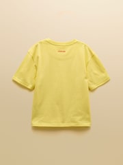 Joules Boys' Let's Go Blue & Yellow Short Sleeve T-Shirts 3 Pack - Image 7 of 13