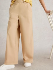 White Stuff Natural Harley 100% Organic Cotton Trousers - Image 1 of 6