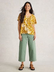 White Stuff Yellow Imogen Top - Image 1 of 6