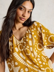 White Stuff Yellow Imogen Top - Image 4 of 6