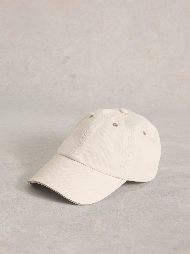 White Stuff Natural 100% Cotton Baseball Cap - Image 1 of 2