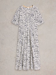 White Stuff White Megan Jersey Dress - Image 5 of 6