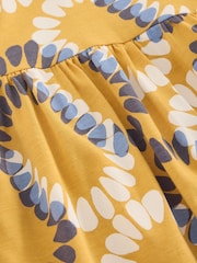 White Stuff Yellow Leah Jersey Dress - Image 6 of 6