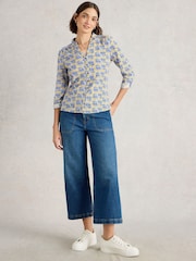 Camisa de algodón 100 % para mujer Annie de White Stuff - Imagen 3 de 6