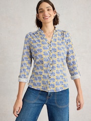 Camisa de algodón 100 % para mujer Annie de White Stuff - Imagen 4 de 6