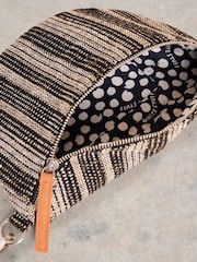White Stuff Black Mini Sebby Jacquard Bag - Image 4 of 4