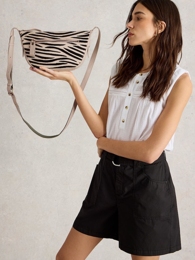 White Stuff Natural Caro Crossbody Bag - Image 5 of 5
