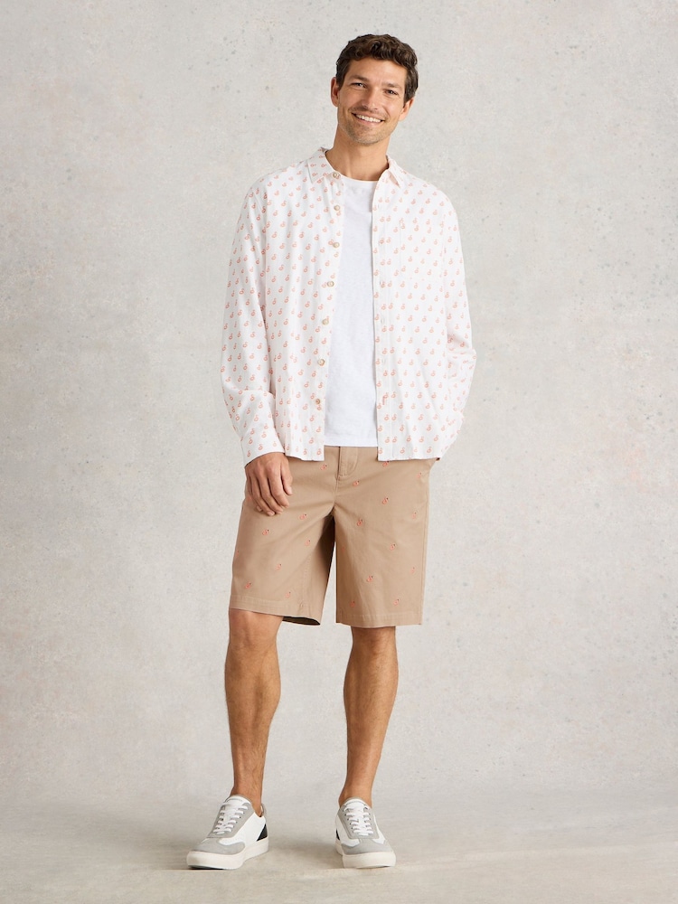 White Stuff Flamingo Chino Shorts - Изображение 1 из 6