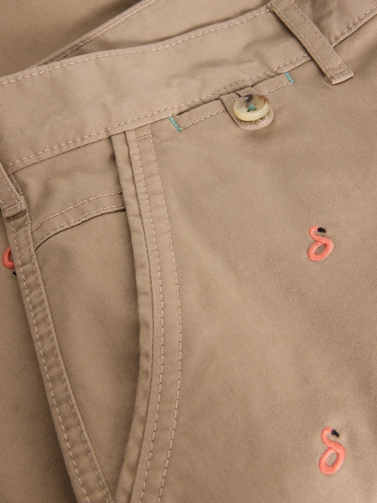 White Stuff Flamingo Chino Shorts - Изображение 6 из 6