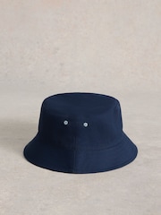 White Stuff Blue Reversible Bucket Hat - Image 1 of 3