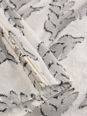 White Stuff White 100% Organic Cotton Spruce Jacquard Top - Image 6 of 6