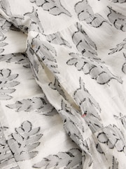 White Stuff White Spruce Jaquard 100% Organic Cotton Dress - Image 6 of 6