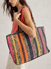 White Stuff Sabrina Crochet Tote Bag - Image 1 of 5