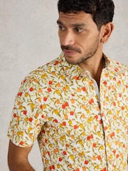 White Stuff White Salcombe Peppers Printed Shirt - Image 4 of 6