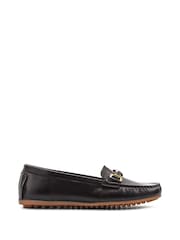 Jones Bootmaker Athikia Leather Slip-On Black Shoes - Image 2 of 5