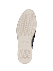Jones Bootmaker Blue Raheem Leather Loafers - Image 4 of 4