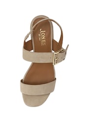 كريم - Jones Bootmaker Kassidy2 Smart Block Heel Sandals - صورة 4 من 5