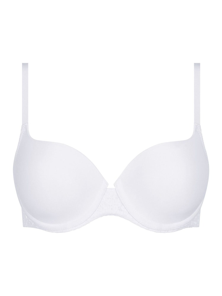 Chantelle Norah Soft Feel Smooth Underwired T-Shirt White Bra - Image 5 of 5