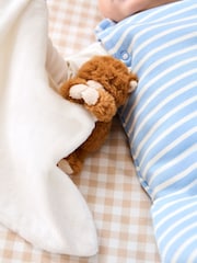 JoJo Maman Bébé Blue Highland Cow Appliqué 2.5 tog Baby Sleeping Bag - Image 2 of 5