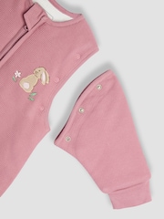 JoJo Maman Bébé Pink Woodland 2.5 Tog Sleep Snuggler - Image 3 of 4
