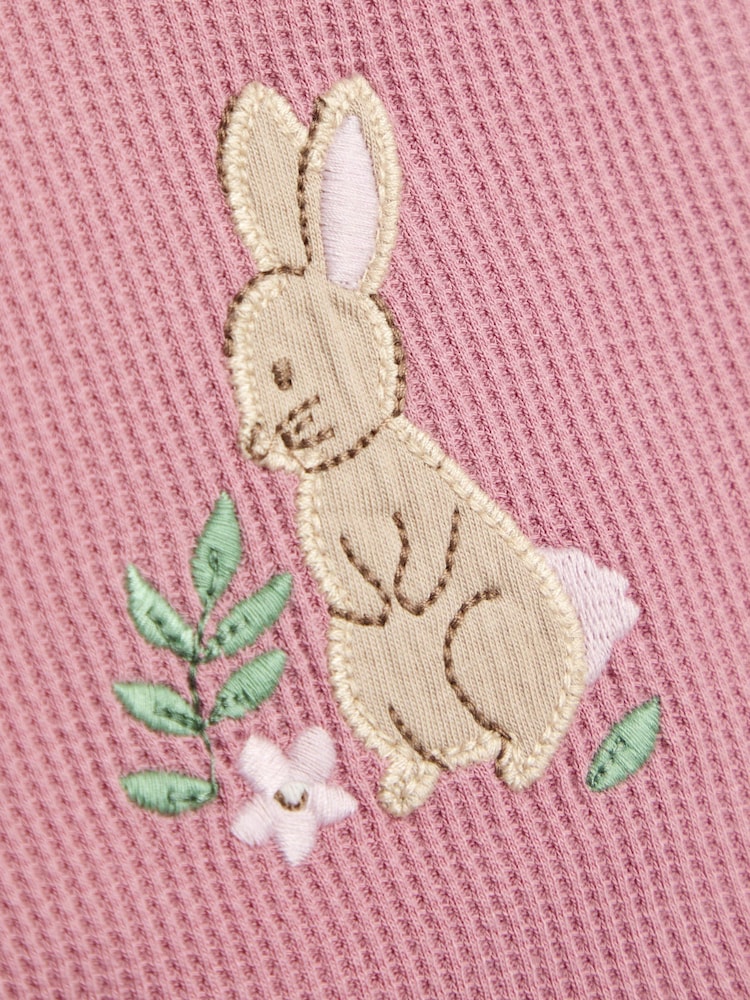 JoJo Maman Bébé Pink Woodland 2.5 Tog Sleep Snuggler - Image 4 of 4