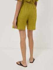 Jigsaw 100% Linen Bermuda Shorts - صورة 4 من 6